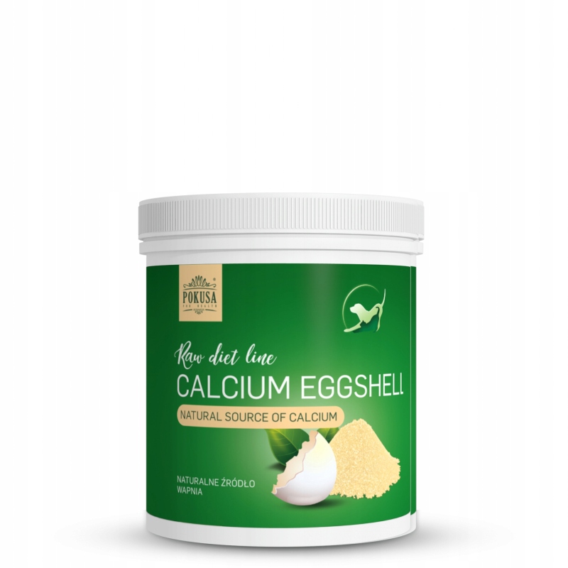 Pokusa Rawdietline Calcium Eggshell 1500 G Skořápky Vajec Dieta Barf Psa