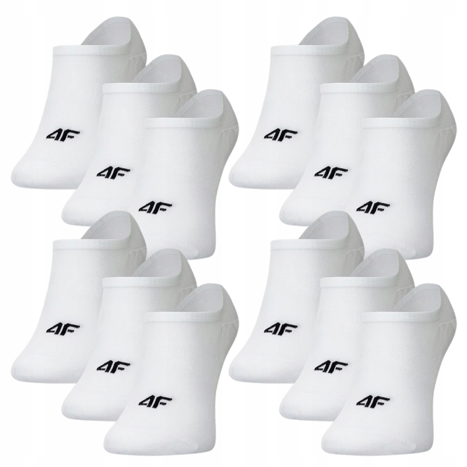 Ponožky 4F Pánské Krátké Kotníkové Ponožky 12 Párů Bavlněné Komplet 43-46