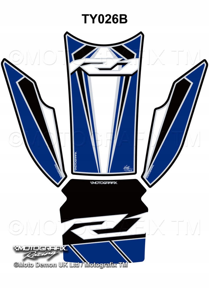 TANKPAD Yamaha R1 R1M 2015 - 2019