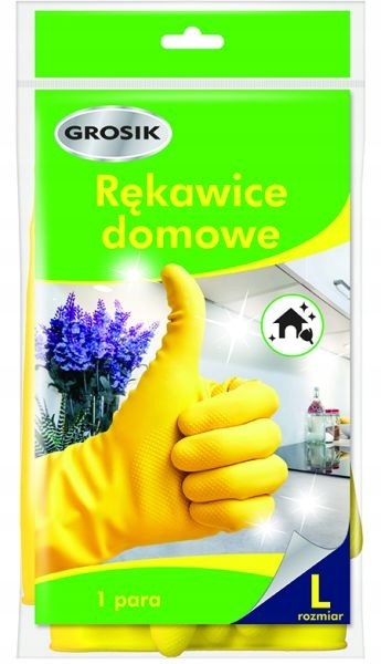 Rękawice domowe Grosik (rozmiar L) x 24 opakowania EAN (GTIN) 5900536229980