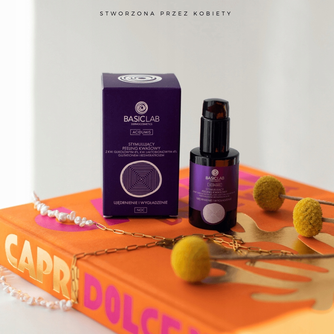 BASICLAB ACIDUMIS STYMULUJĄCY PEELING KWASOWY Typ skóry Do wszystkich typów skóry
