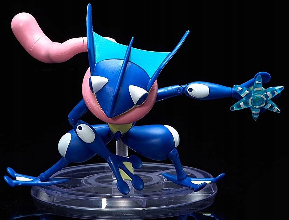 Figurka POKEMON Greninja 15 cm Deluxe Różne Pozy Typ figurka