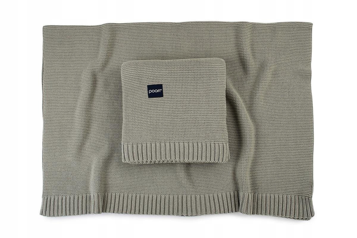 

Poofi Kocyk bambusowy Pure: olive