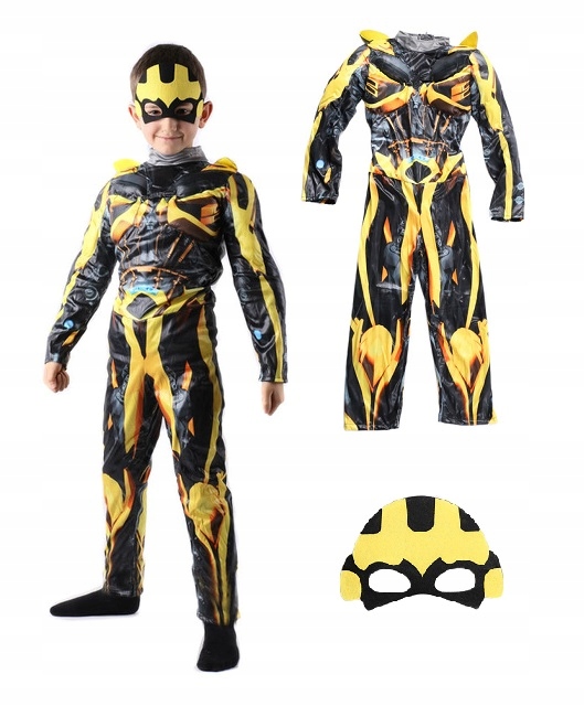 

Strój Kostium Transformers Bumblebee Maska 4-6L
