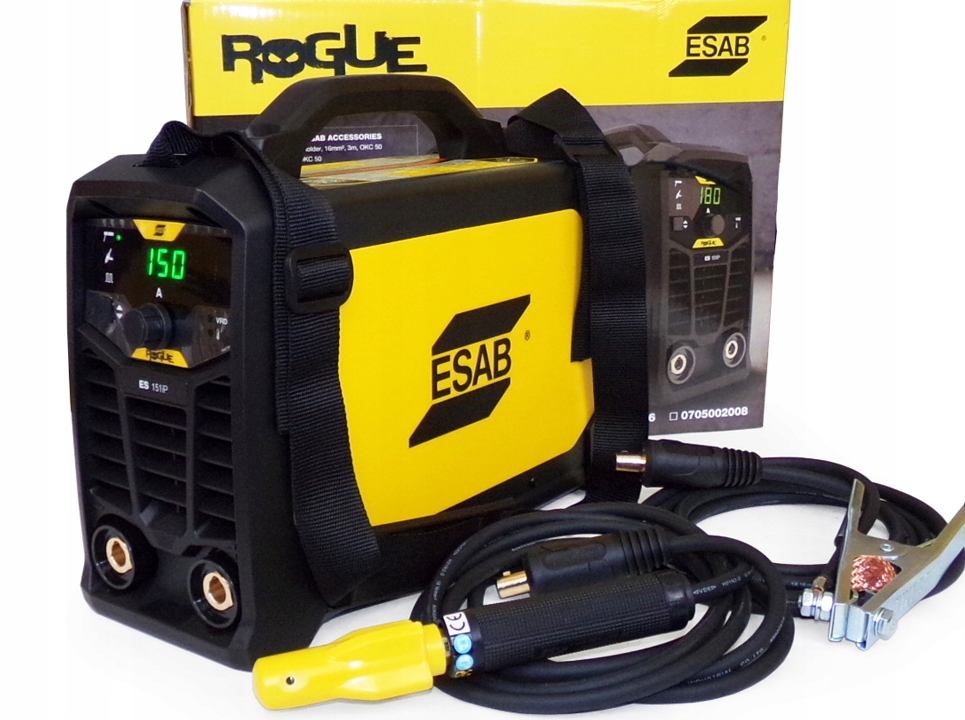Spawarka inwertorowa elektrodowa Mma Esab Rogue Es 151iP