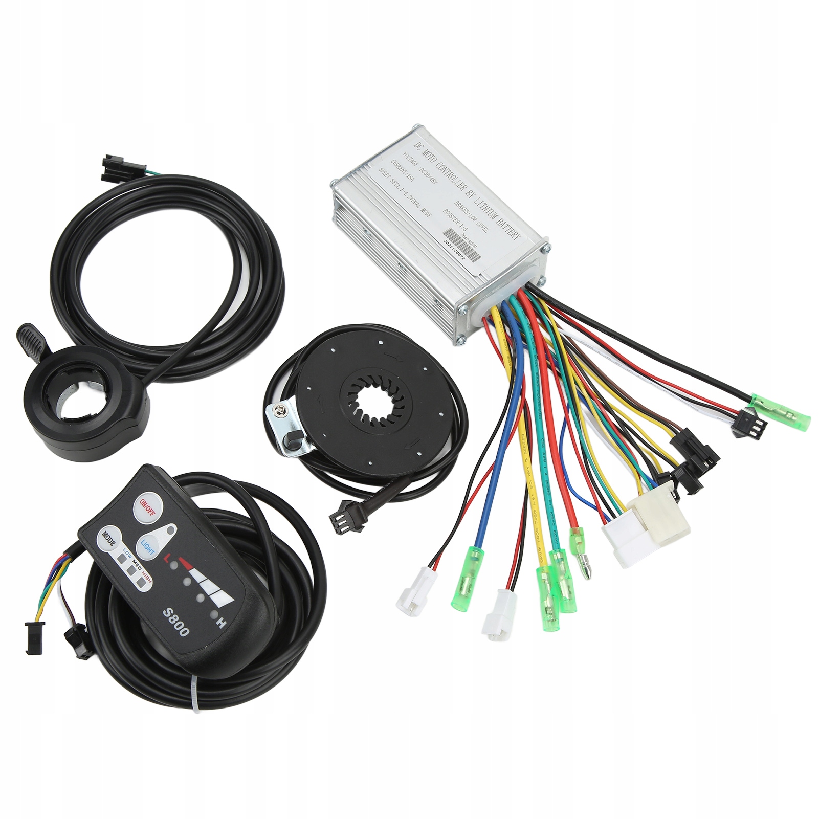 Sada Jízdního Kola Ovladač 36V 48V 250W 350W