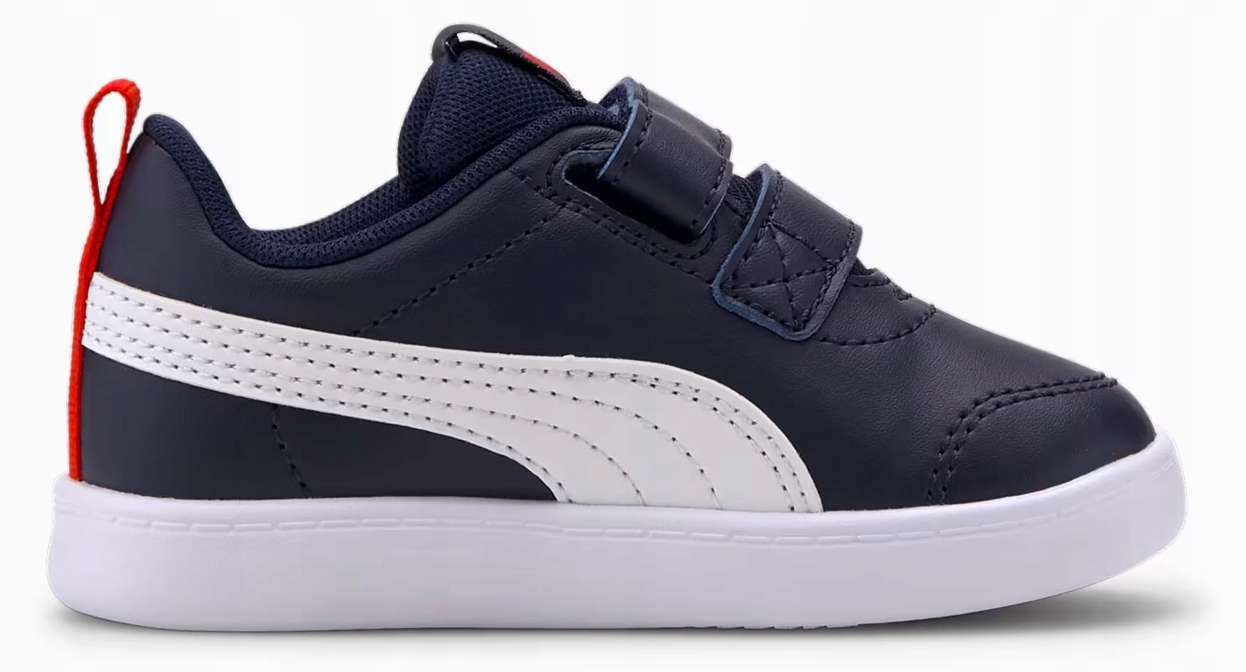 PUMA COURTFLEX BUTY SPORTOWE DZIECIĘCE DLA CHŁOPCA DZIEWCZYNKI NA RZEPY 23 Marka Puma