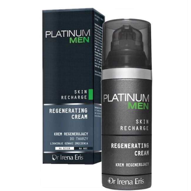 Dr Irena Eris Platinum Men Skin Recharge regenerační krém na obličej 50 ml