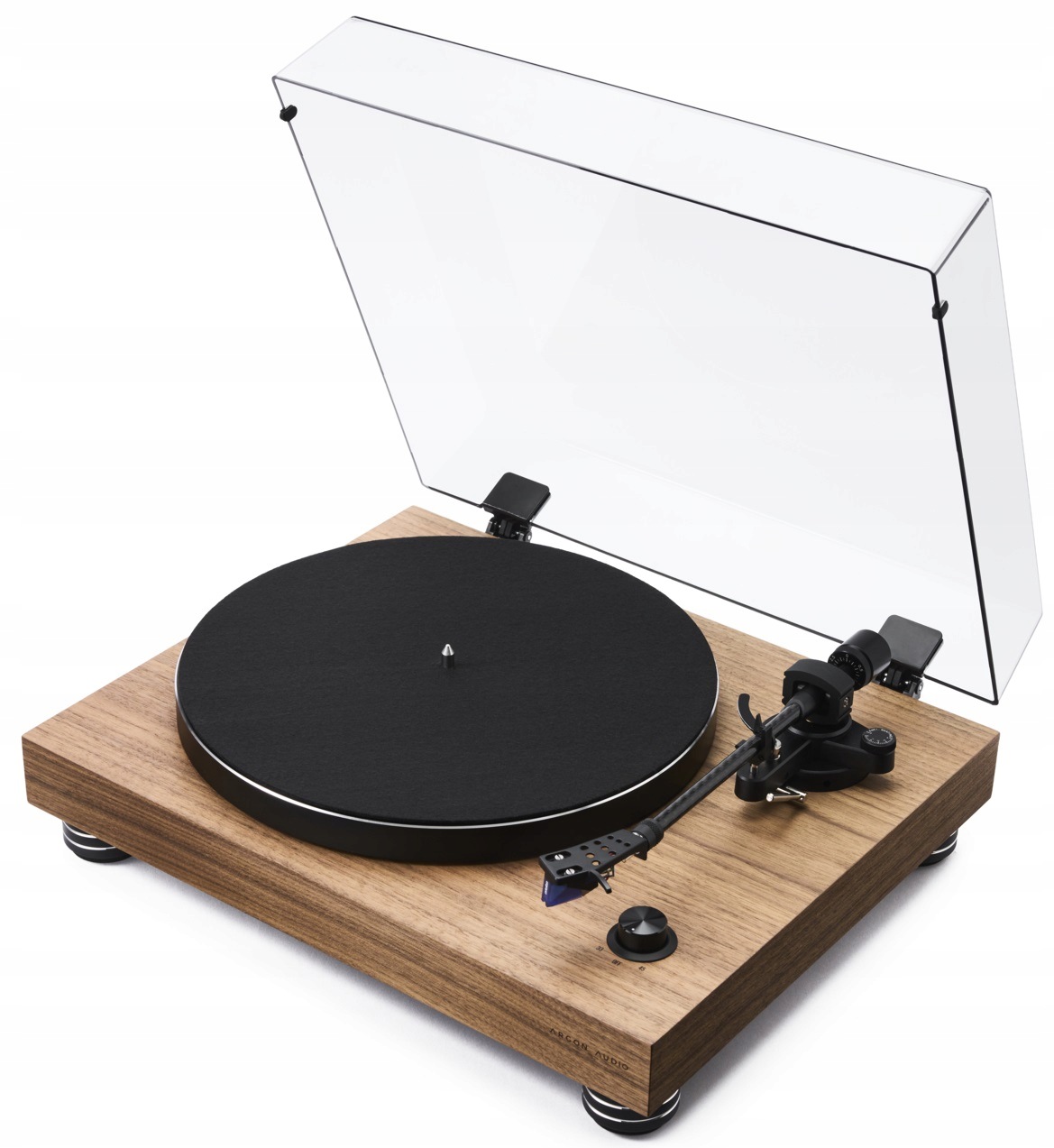 Argon Audio TT-4 MK2 Walnut Ořech Vynikající Konstrukce S Ortofonem 2 M Modrá