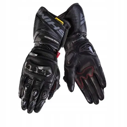 Dámske športové motocyklové rukavice Shima RS-2 Lady Black L