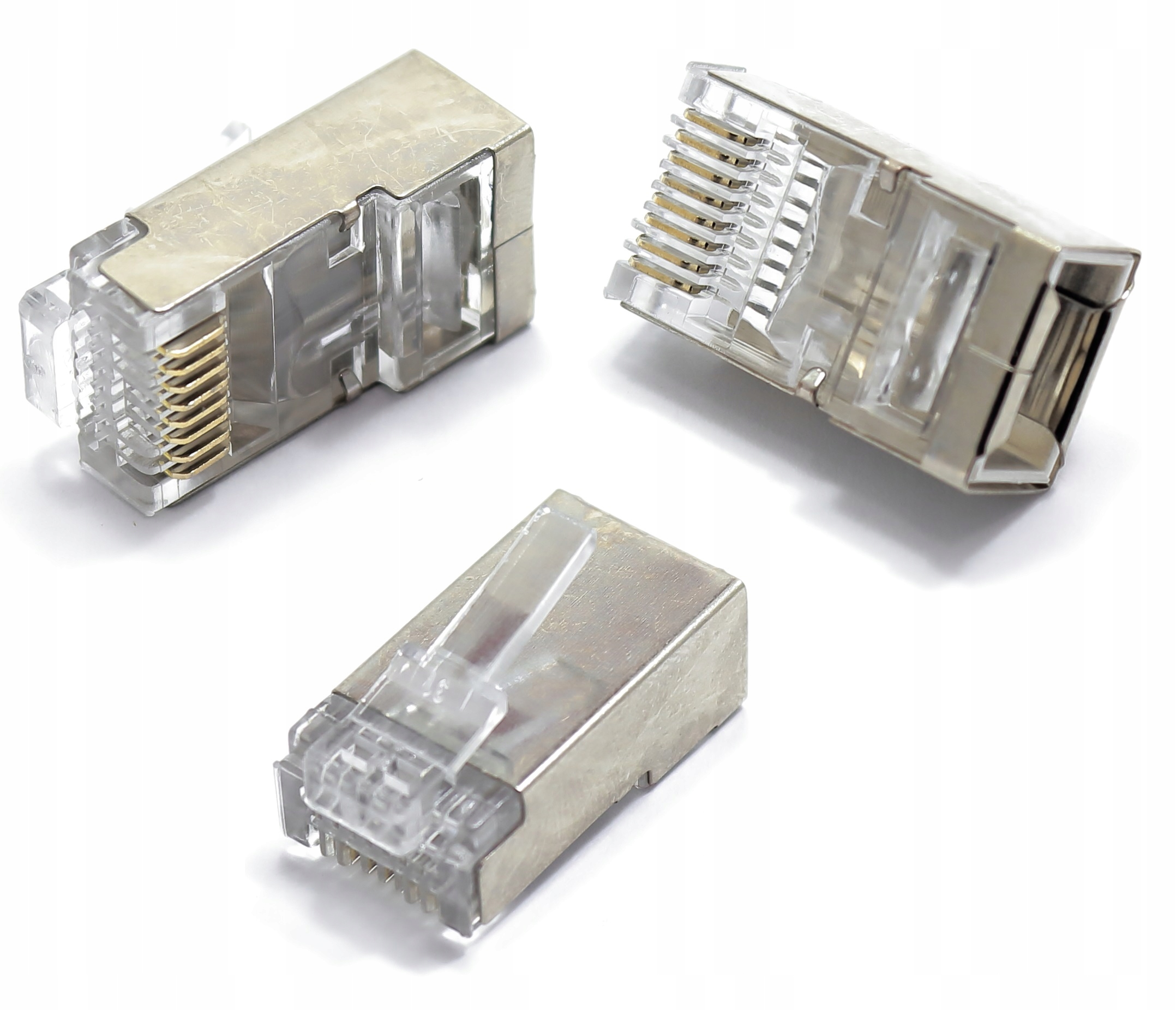 

Wtyk RJ45 Ftp kat6 Pass Through Przelotowe 10szt