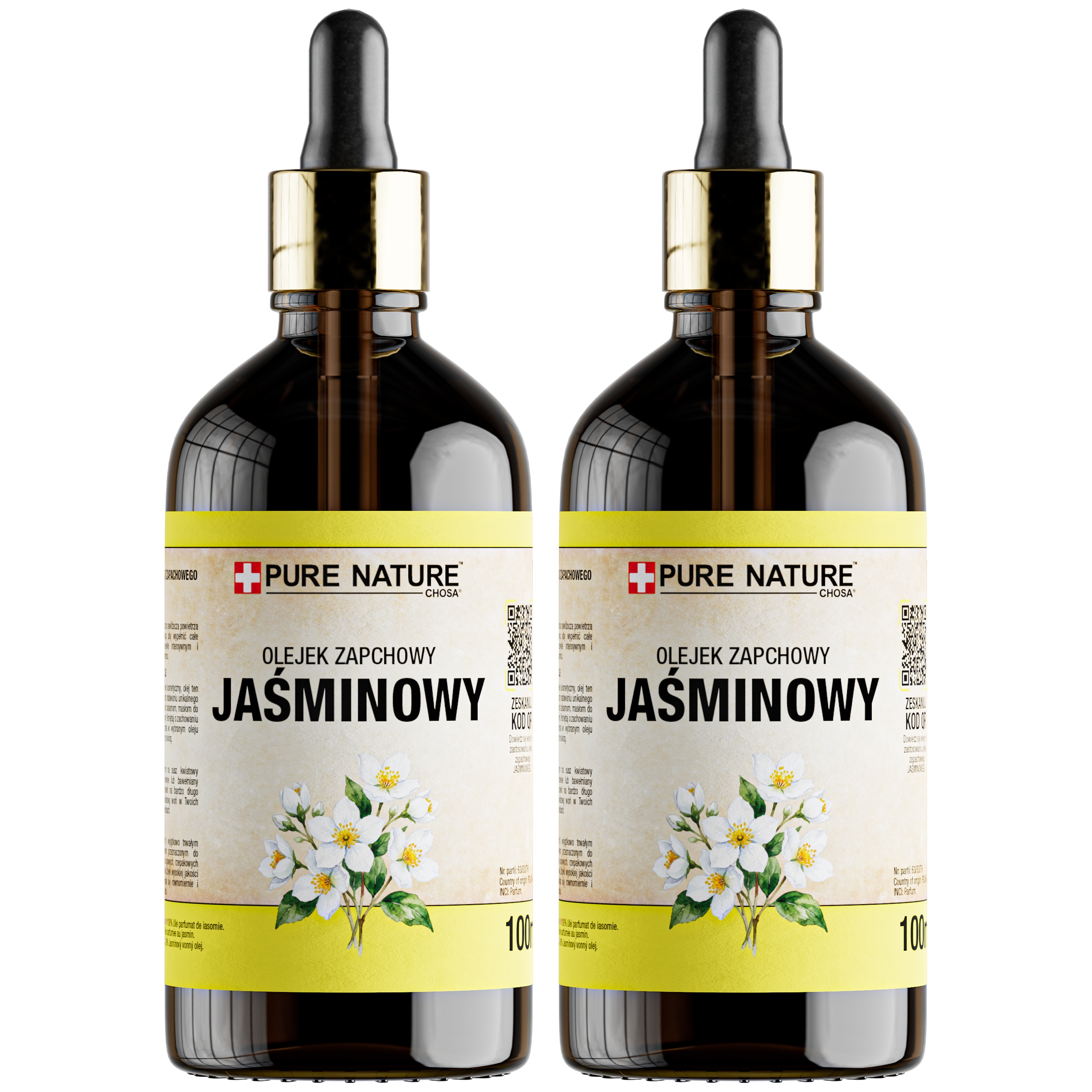 Jasmínový Olej Do Svíček Difuzéru 100% Čistý Velmi Intenzivní 2x100 ml