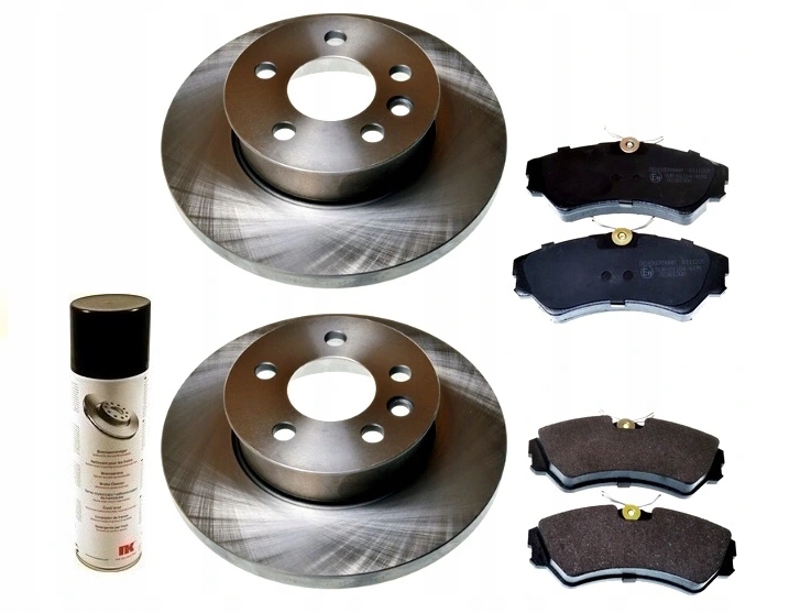 

tarcze klocki Vw T4 1990-1996 Przód pełne 14"