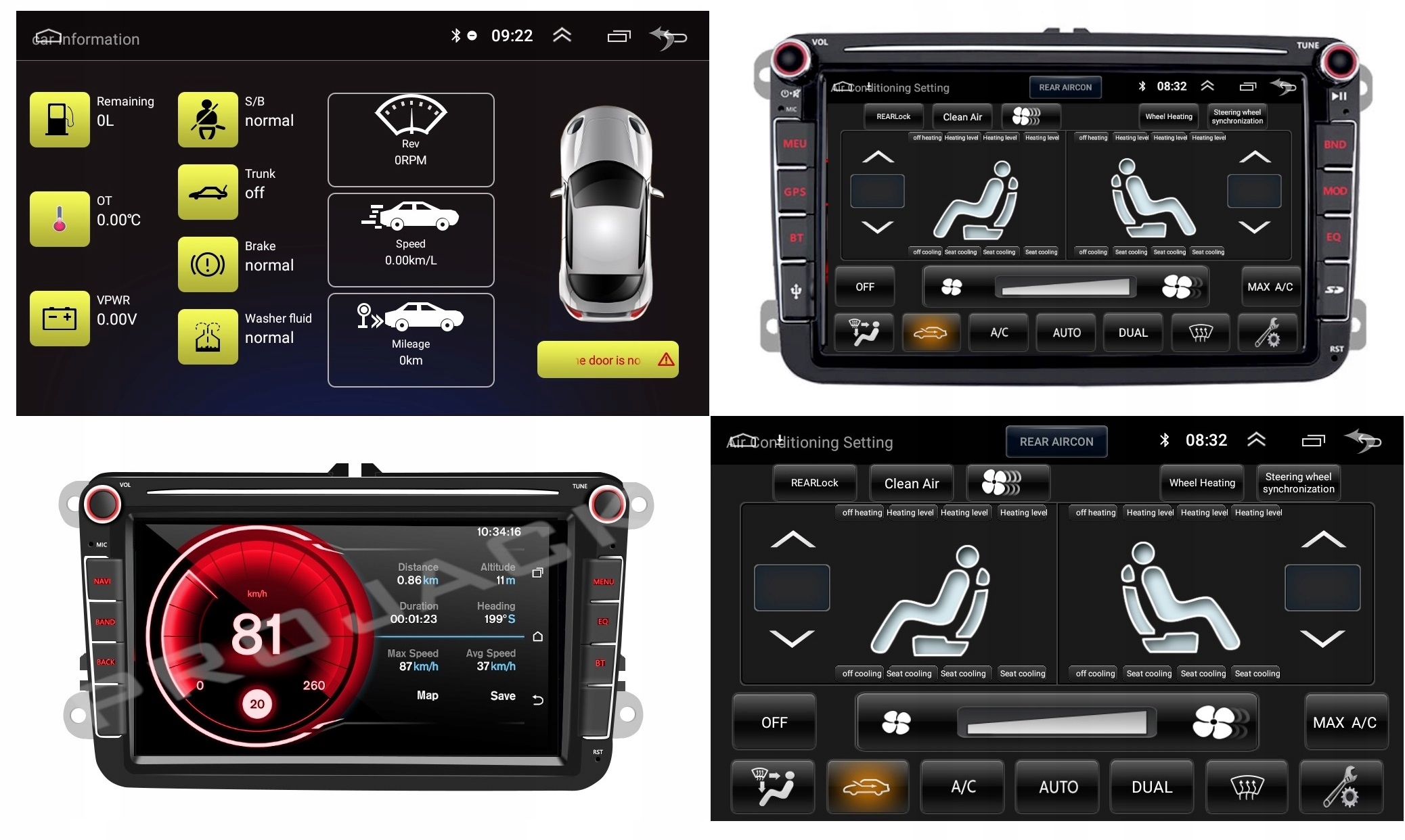 RADIO NAWIGACJA GPS ANDORID SKODA OCTAVIA FABIA SUPERB RAPID WIF USB 2/64GB Kod producenta 5904316116361