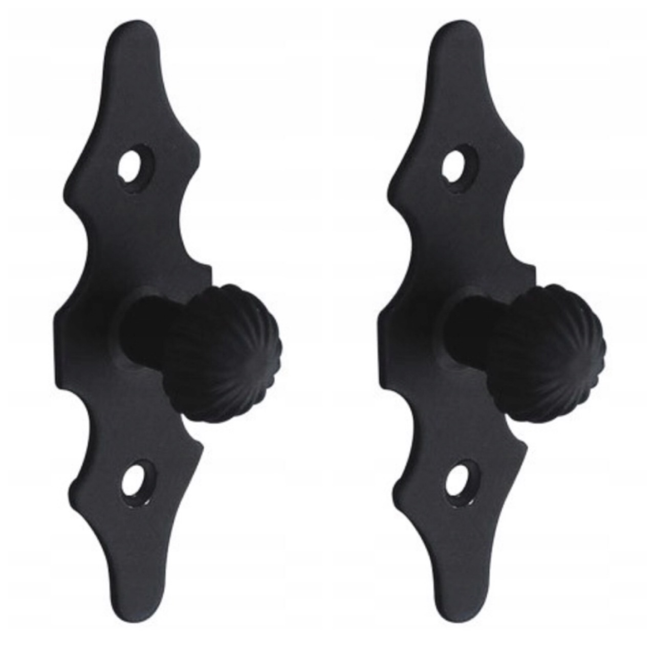 

Gałka meblowa z szyldem czarna retro 101-92x30mm