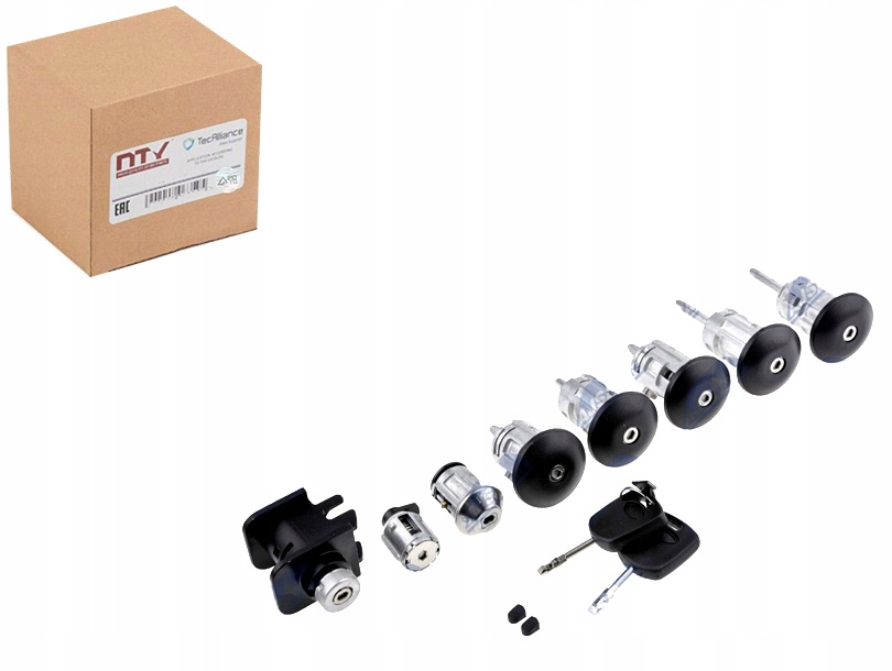 ZESTAW WKŁADEK ZAMKA FORD TRANSIT CONNECT 2002- WKŁADKA STACYJKI