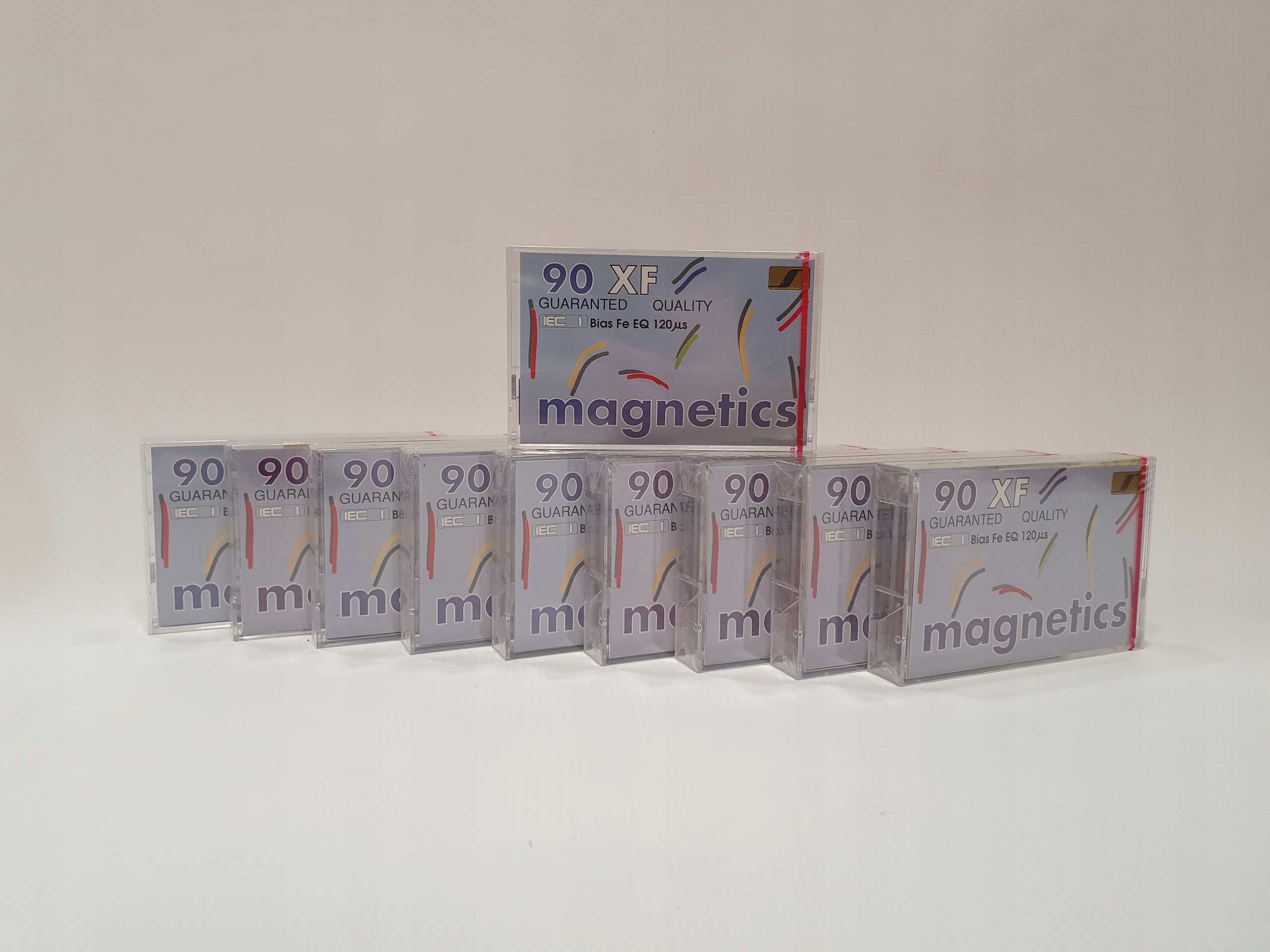 10 x magnetofonová kazeta Stilon 90 Xf sada