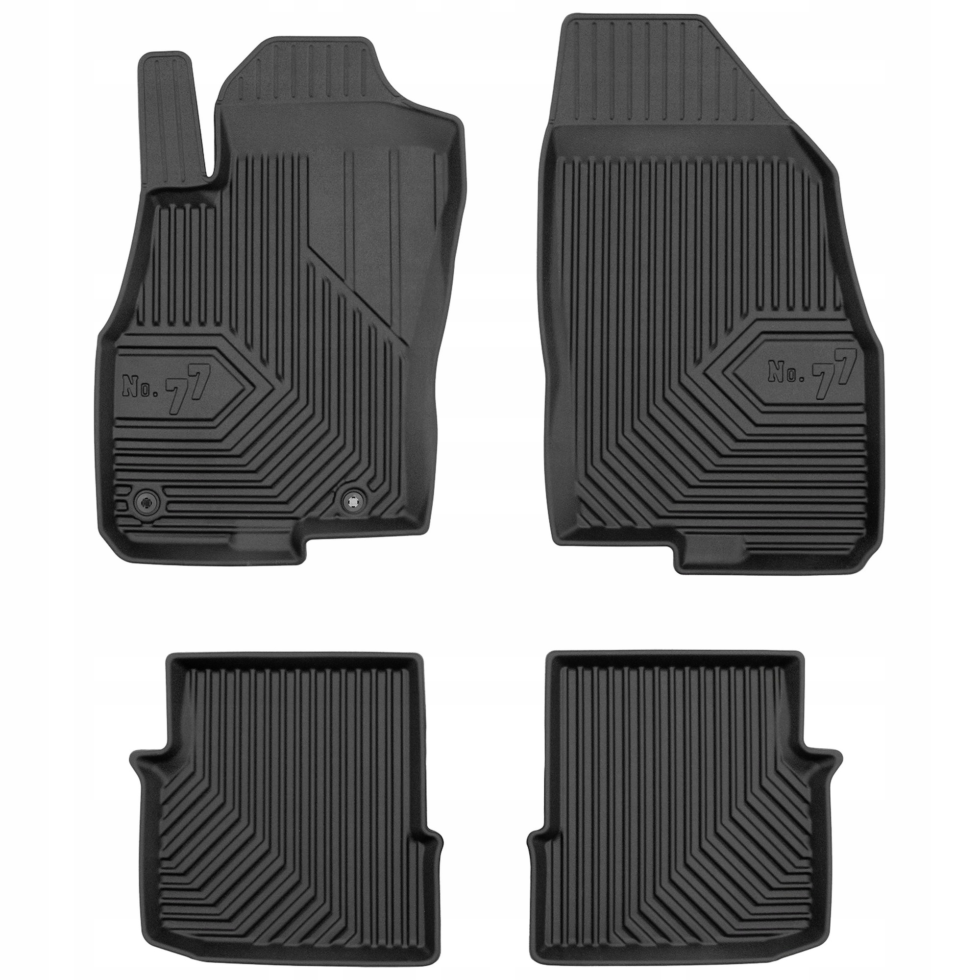 Gumové koberce č.77 Fiat Punto Evo 2009-2012