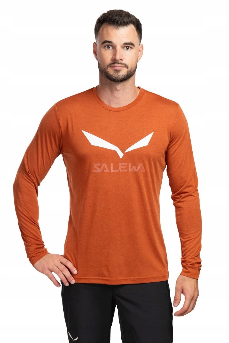 Salewa Pánská trekingová košile Solidlogo Dry Ls oranžová 52_XL