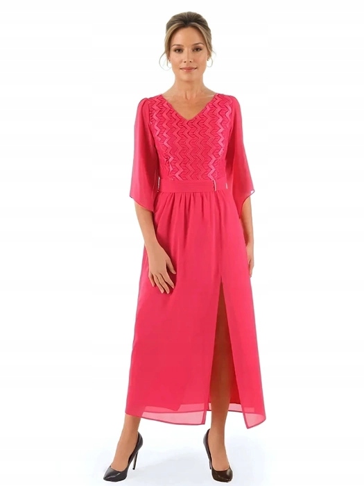 Šaty Viola 44 let dlouhá dámská na svatební hostina večer elegantní vizitková