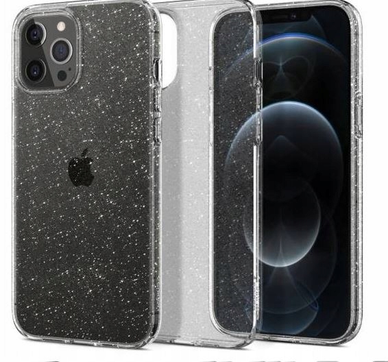 Tylna obudowa Spigen do Apple iPhone 12 Pro Max, przezroczysta