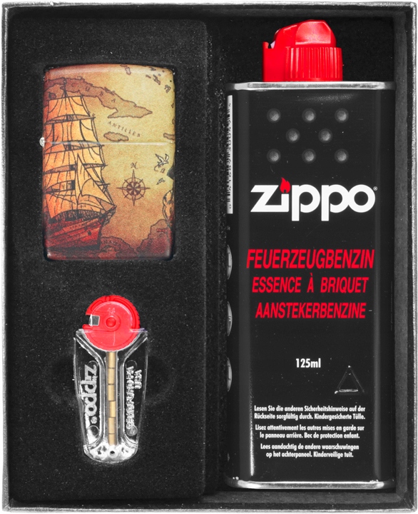 Zestaw ZIPPO Zapalniczka PIRATE SHIP prezentowy*nr1