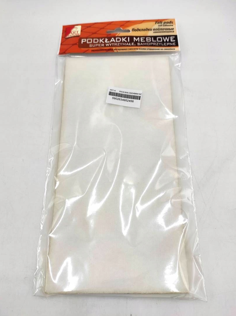 

Podkładka Filc Prostokąt Biały 120/245 MM 1SZT Gru