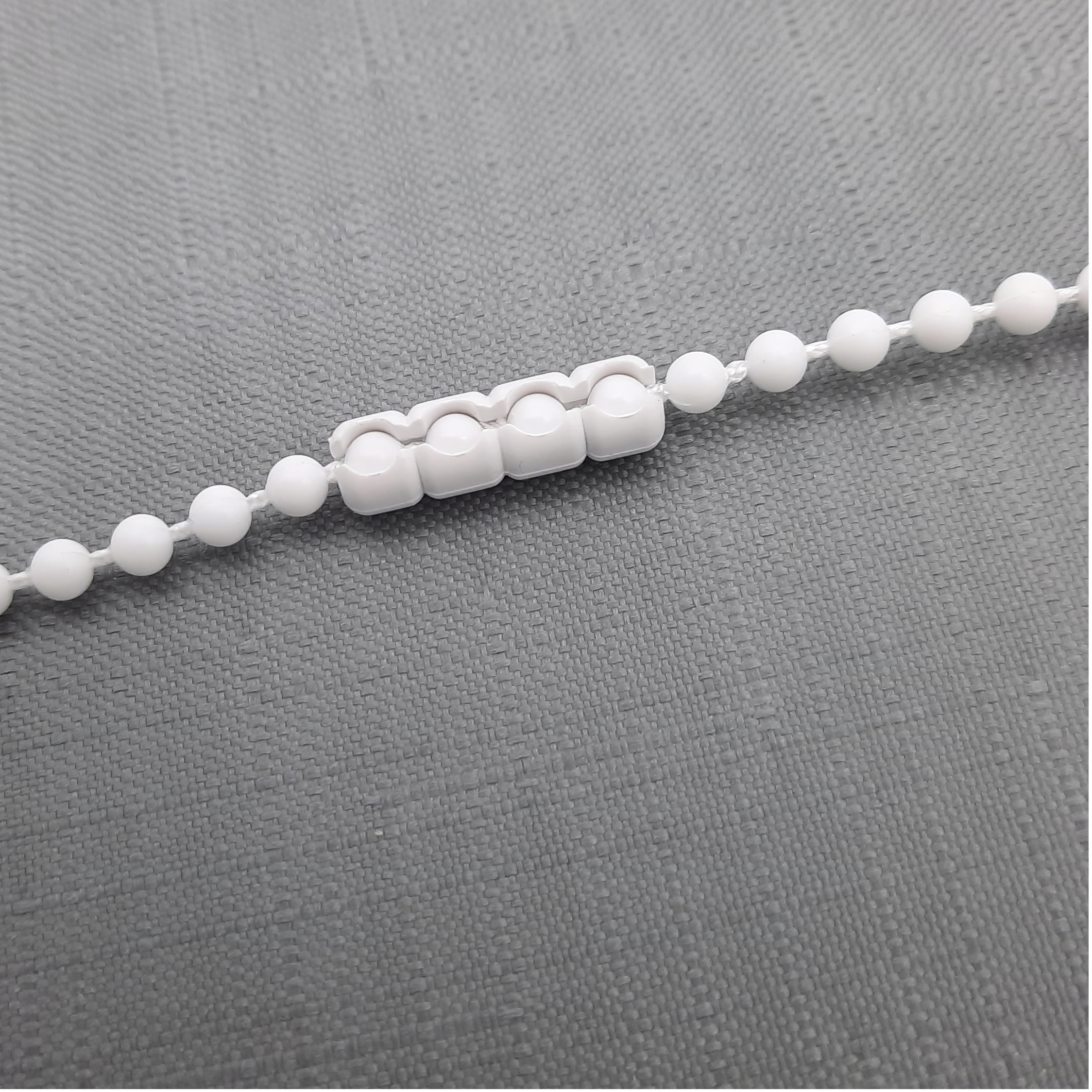 

Łącznik Łańcuszka Do Rolet Koralik 3mm Biały 4szt