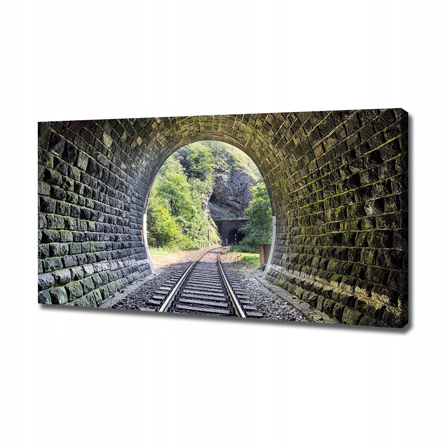 

Foto obraz na płótnie Tunel kolejowy 120x60 cm