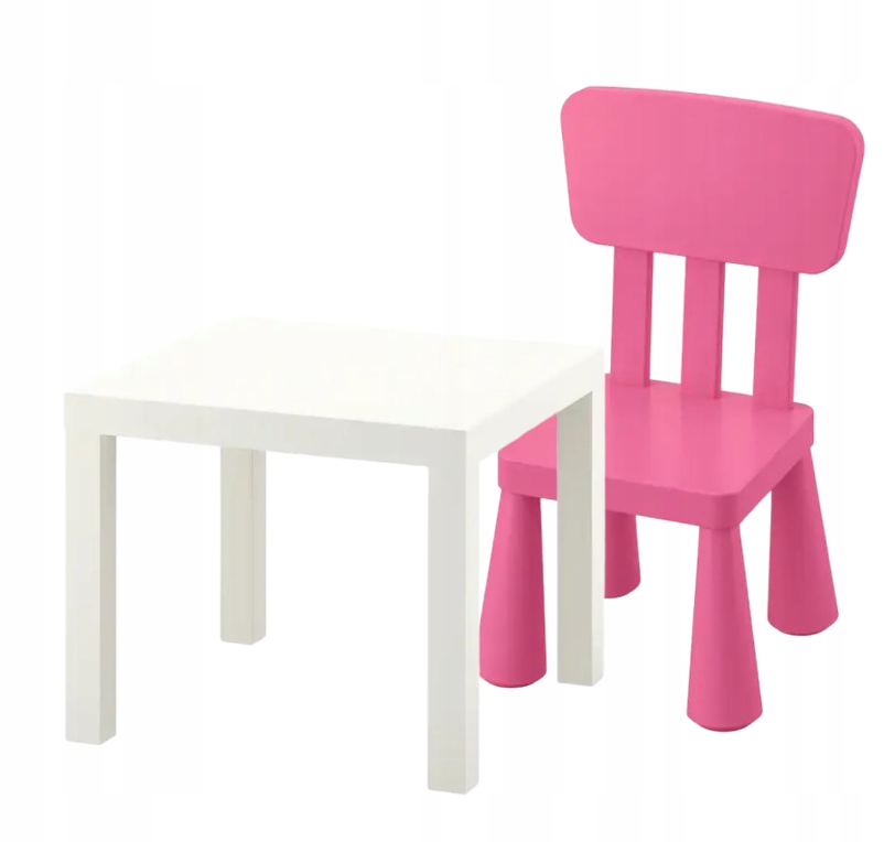 IKEA MAMMUT STOLIK + KRZESEŁKO DLA DZIECKA KOLORY Kolekcja MAMMUT