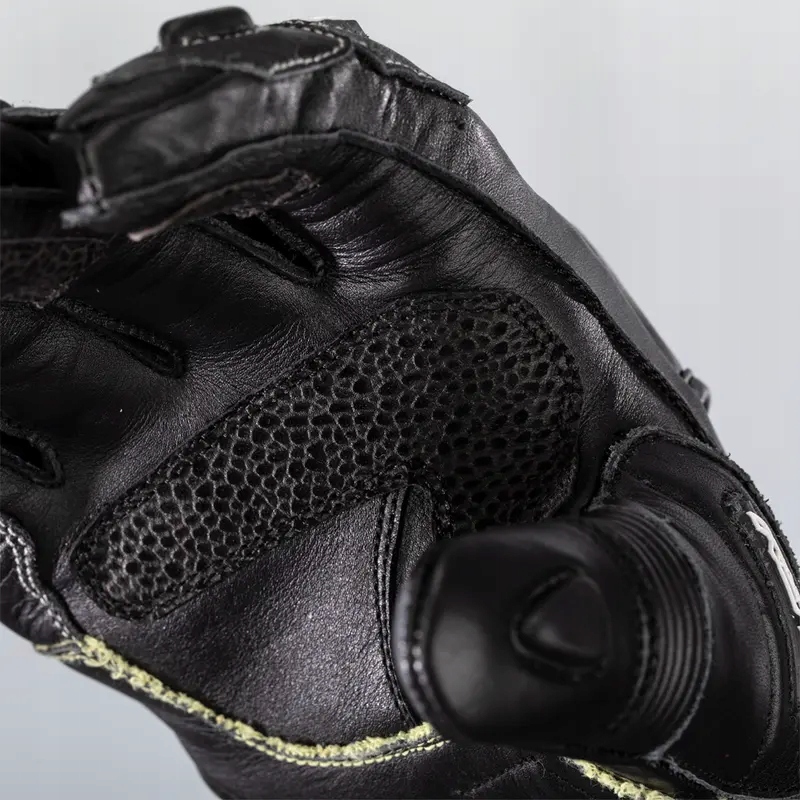 Sportowe skórzane rękawice motocyklowe RST Tractech Evo 4 CE Black XXL Rozmiar XXL