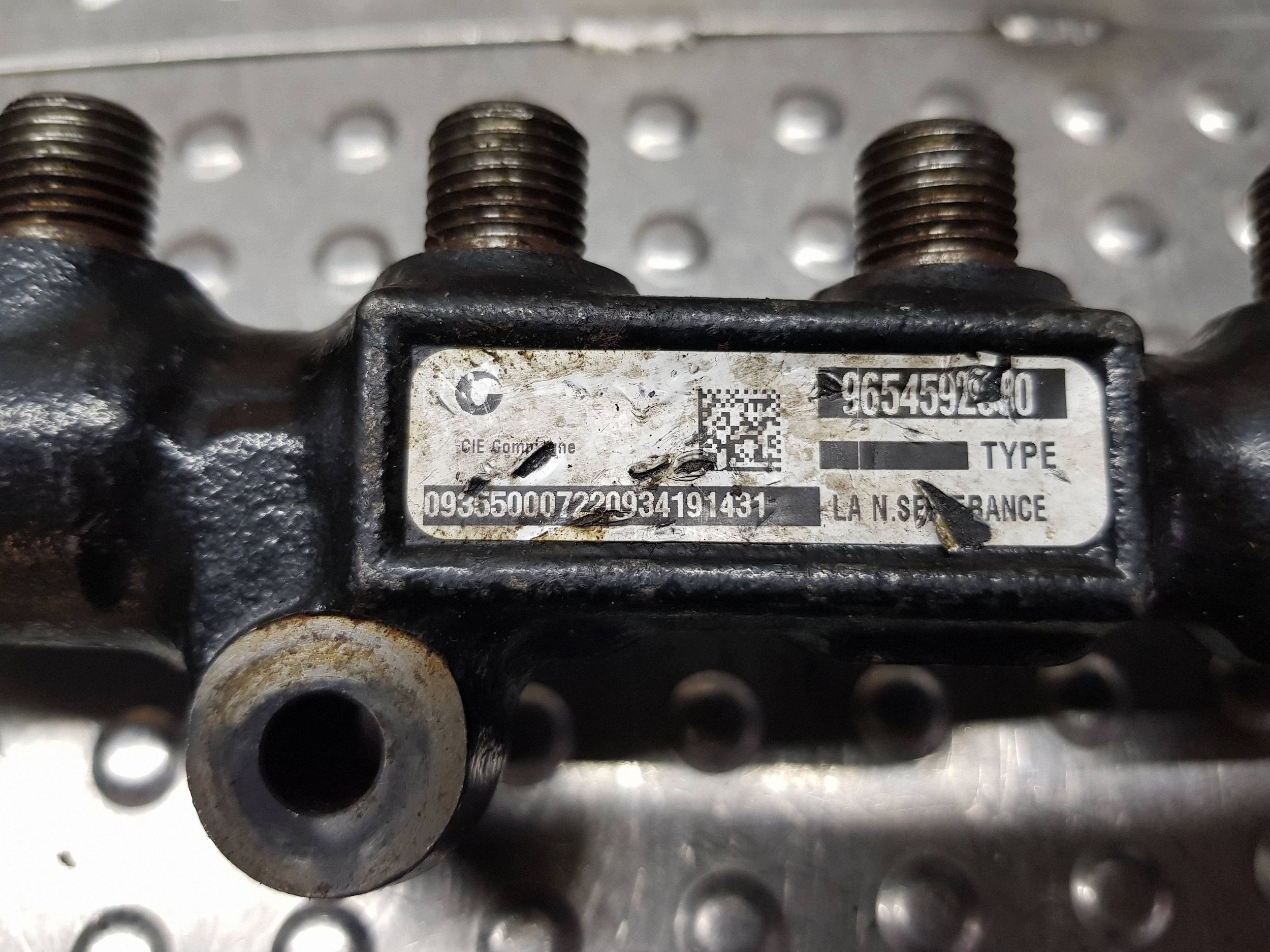 injection ramp sensor 9654592680 FORD FOCUS MK2 C-MAX MK1 1.6 TDCI