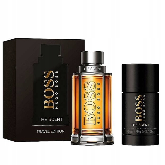 Hugo Boss The Scent 100ml Woda Toaletowa 75ml Dezodorant Zestaw Męski