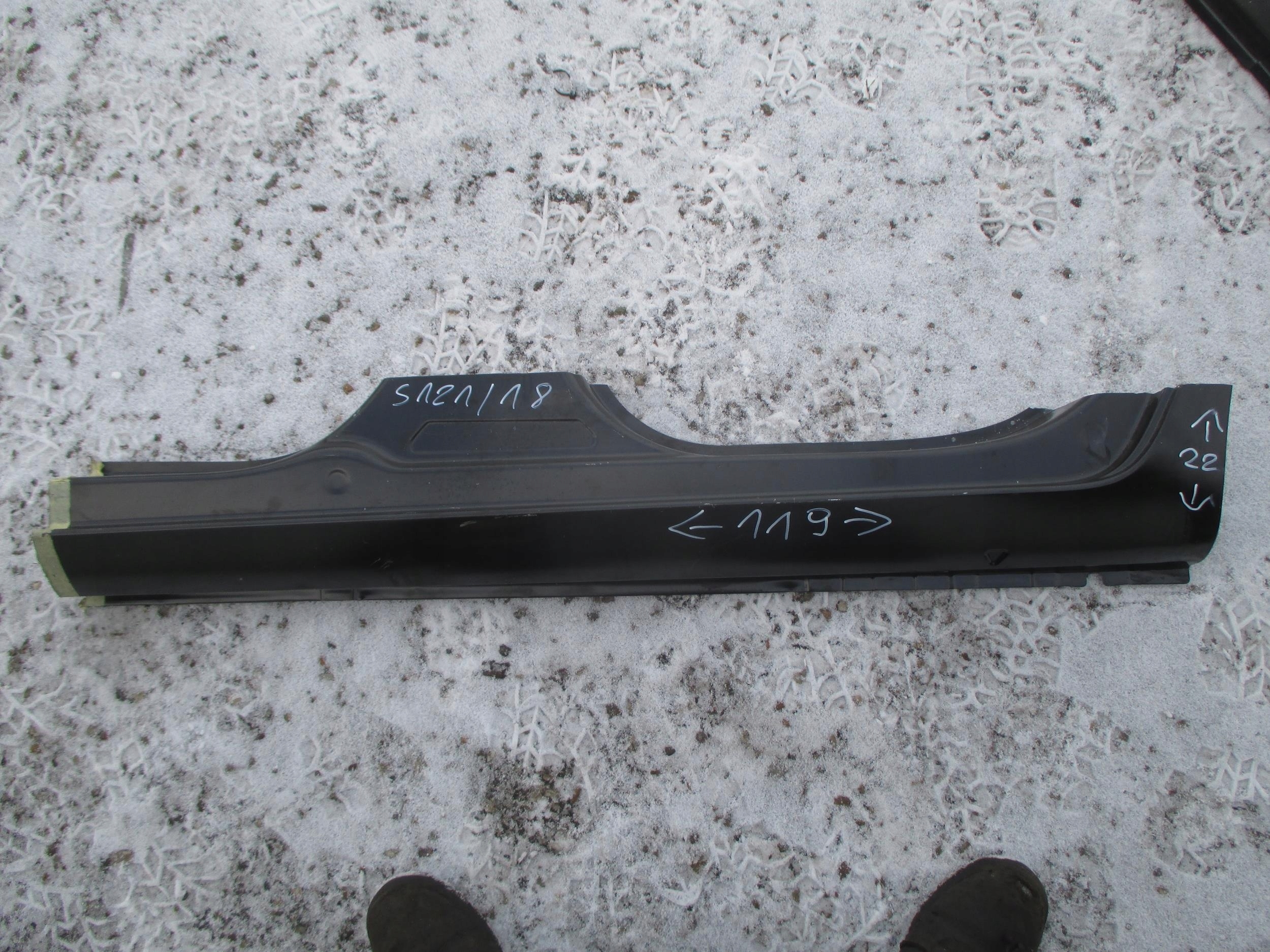 SKODA FABIA II PRÓG LEWY