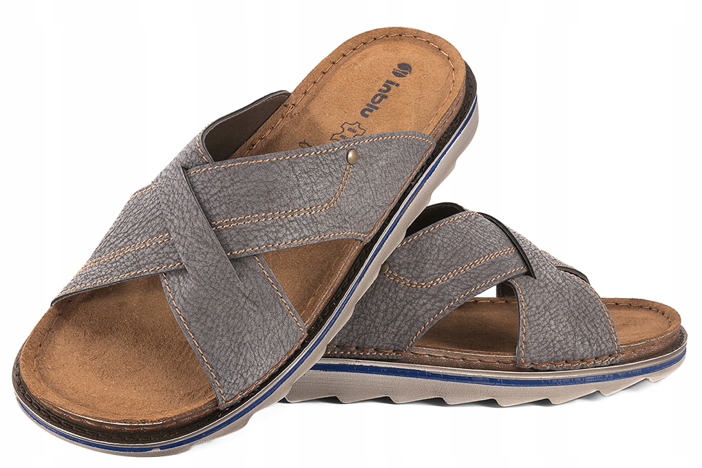 

Inblu BU-05 Klapki Męskie Letnie 41 Szary