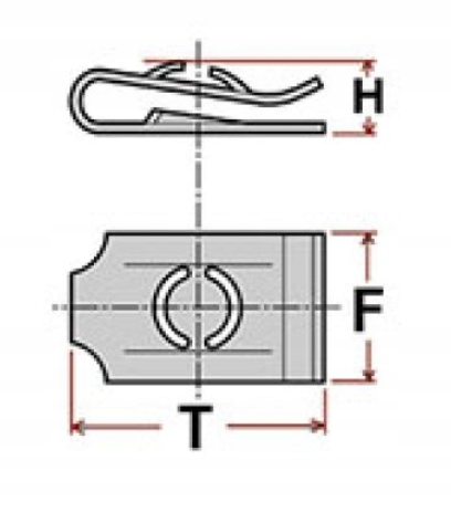 BLASZKA SPINKA MONTAŻOWA ŚRUBA M6 UNIWERSALNA EAN (GTIN) 5905832810818