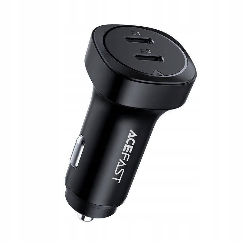 

Acefast szybka ładowarka samochodowa 2xUSB-C 72W