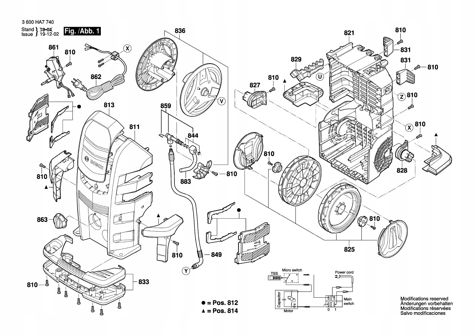 Bosch wąż 8m do myjki AQT 45-14 X F016F04667 Stan opakowania oryginalne