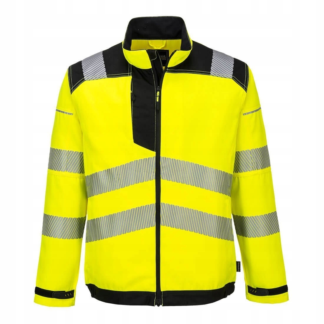 Výstražná bunda PW3 Žlutá/Černá vel. XXXL
