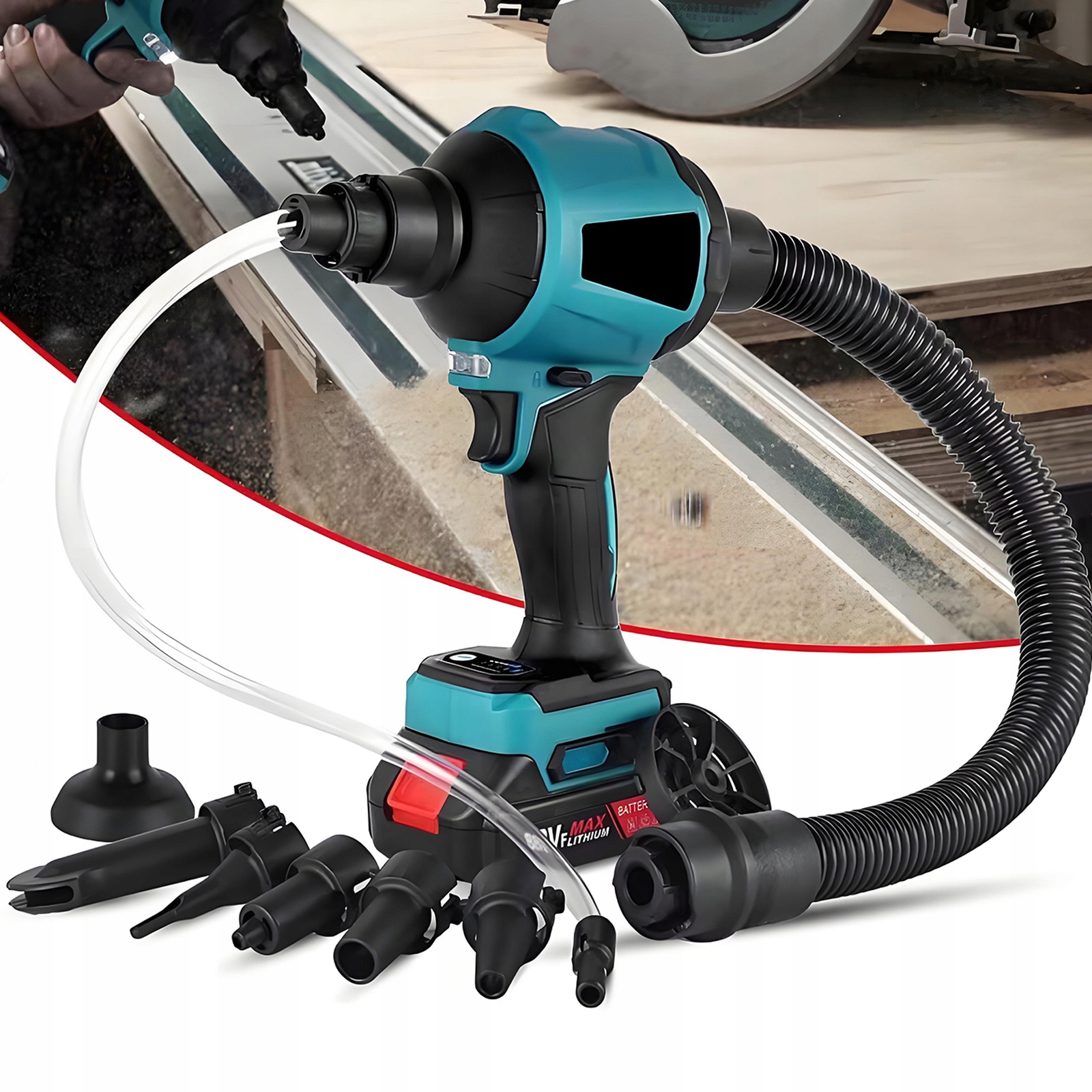 Velký Elektrické Dmychadlo Stlačeného Vzduchu Kompresor Duster Pro Makita