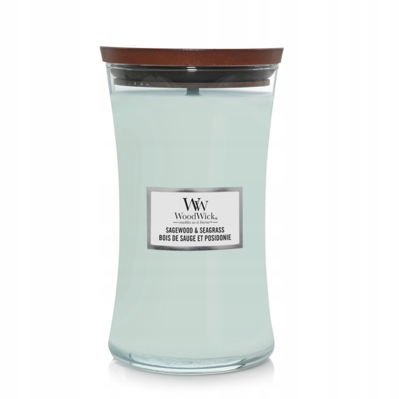 Woodwick Šalvěj a mořská tráva 610 g