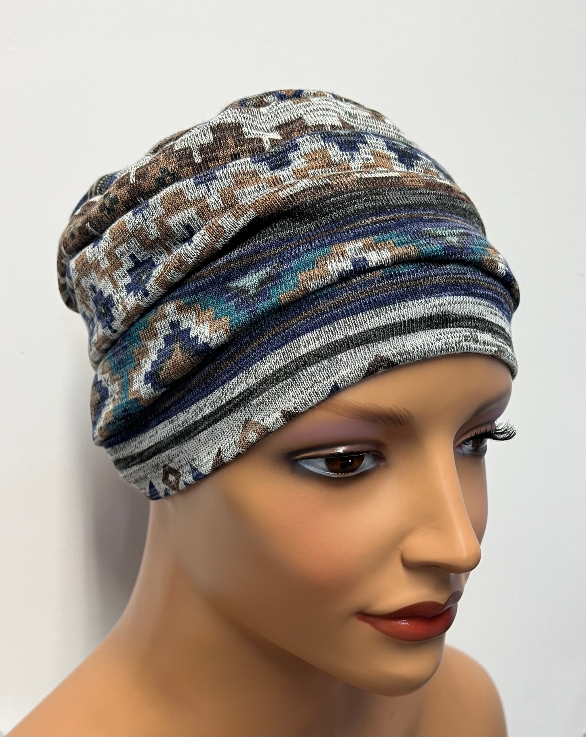 Turban Iryda wiskoza sweterkowa 321 podwójna także po chemioterapii Kod producenta 4533