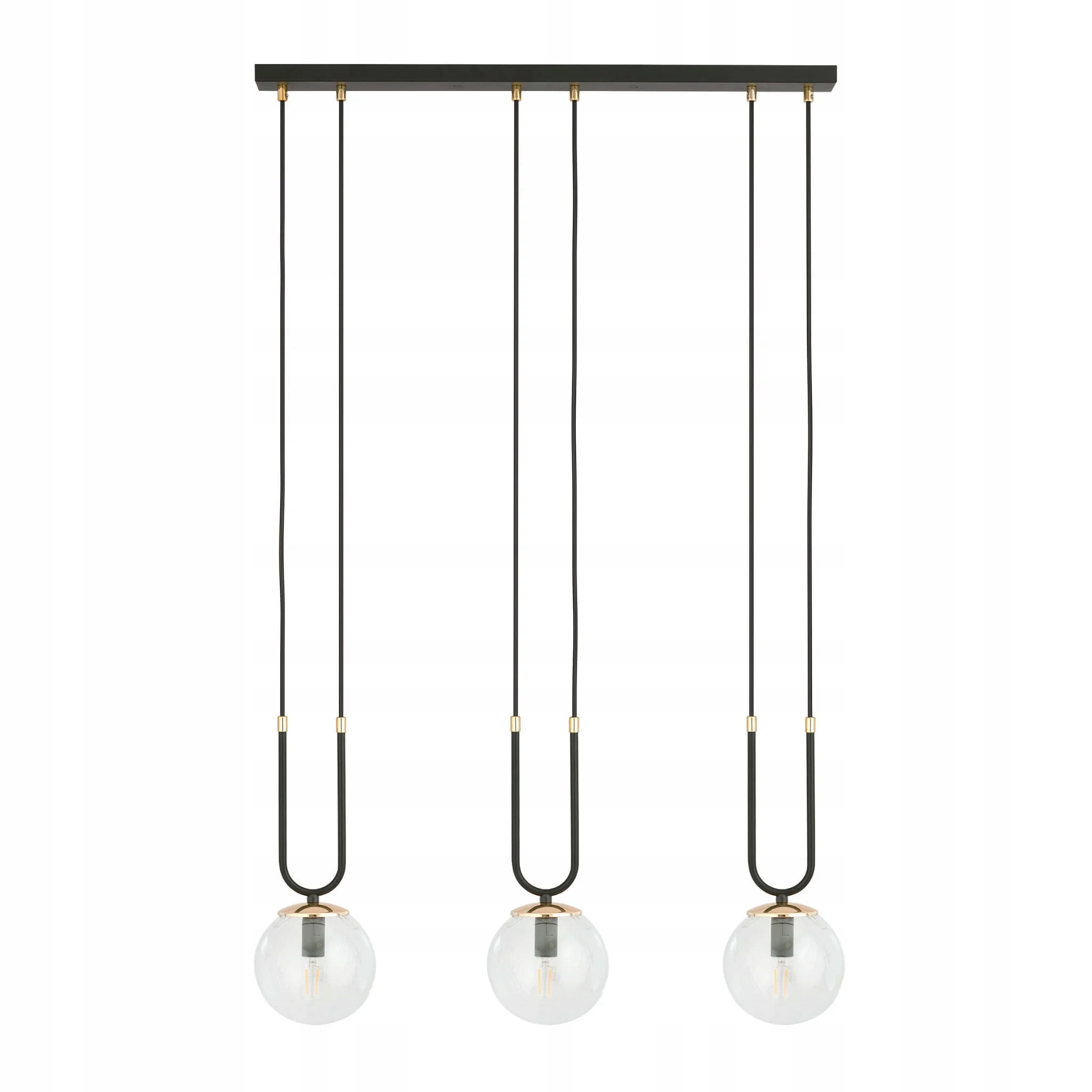 Závěsná lustrová lampa Emibig 3xE14 40W Glam