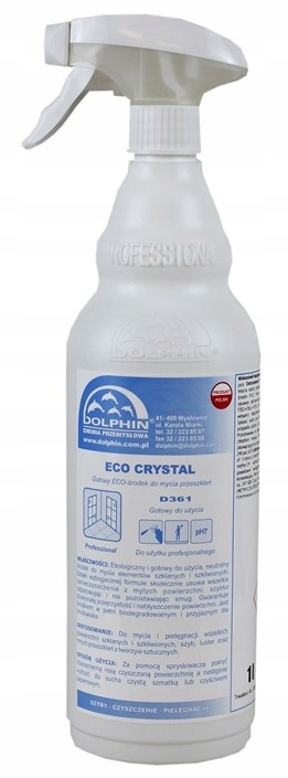 

Eco Crystal Biodegradowalny Płyn Do Mycia Szyb 1 L