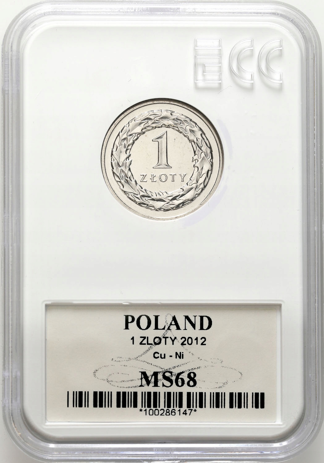 1 złoty 2012 – PIĘKNE