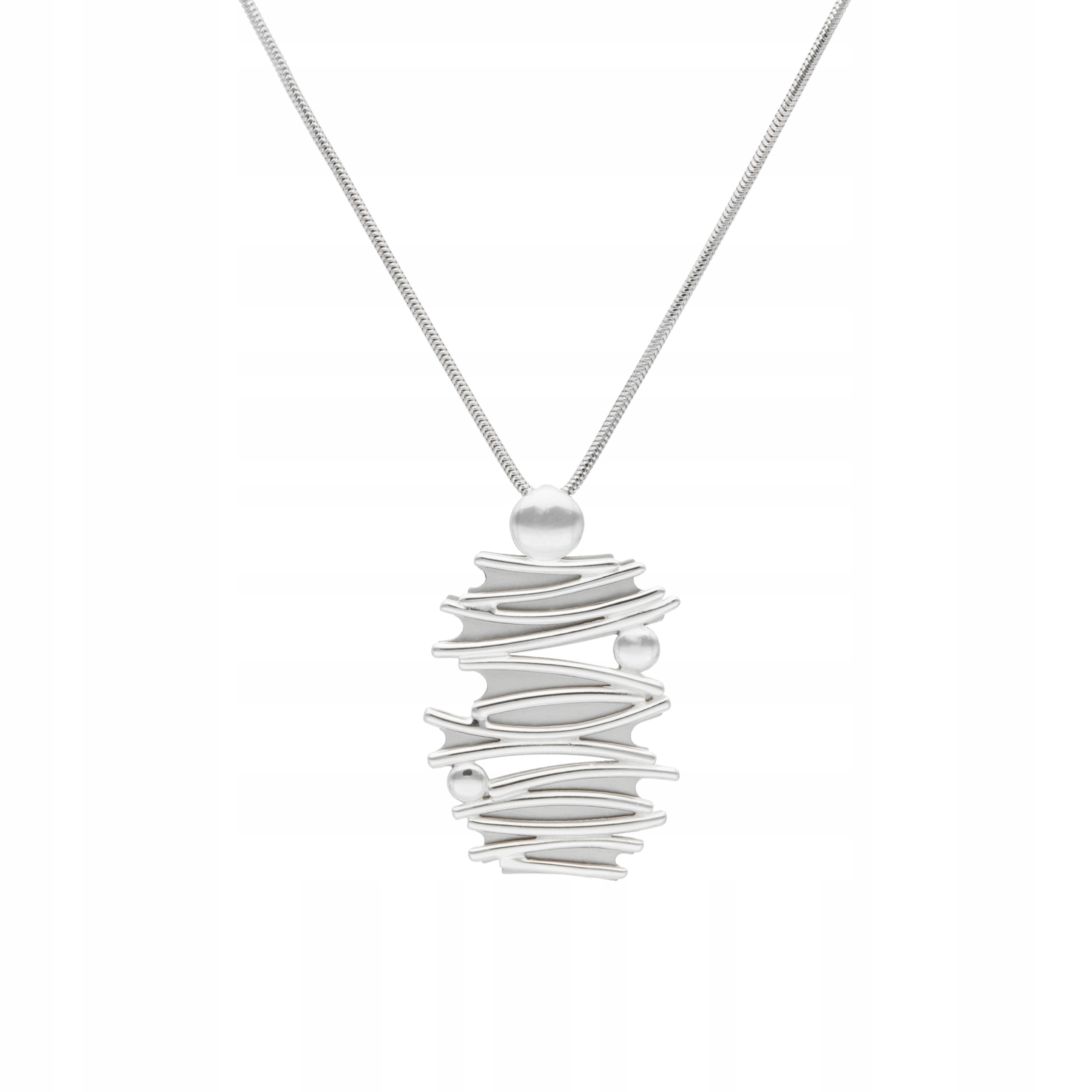 Stříbrný přívěsek z titanu a stříbro