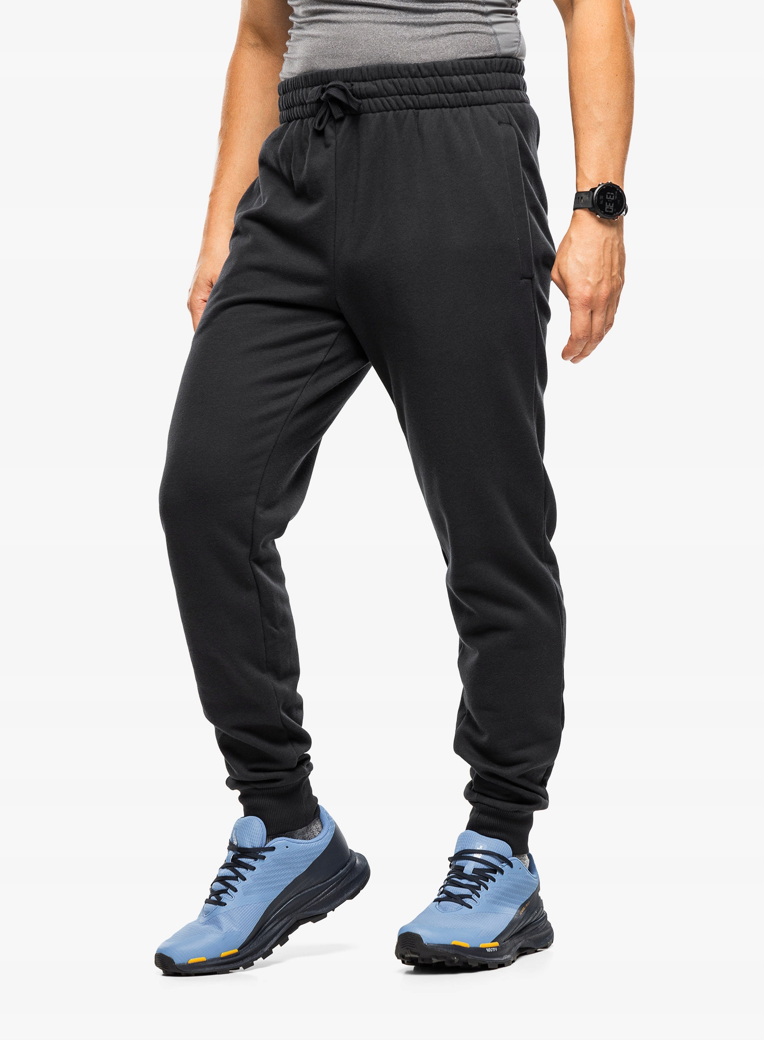 Pánské kalhoty Under Armour Rival Fleece Joggers černo/bílé XXL