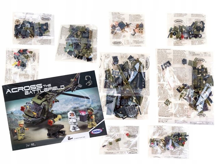 TECHNICZNE KLOCKI WOJSKO HELIKOPTER FIGURKI 425el Kod producenta DR767219OP