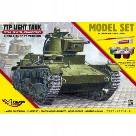 Lehký jednověžový tank "7TP"