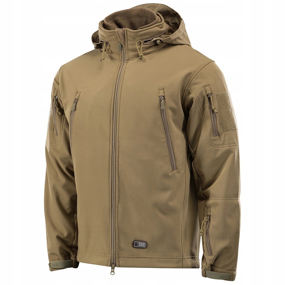 Bunda M-Tac Soft Shell s podšívkou s kapucí M